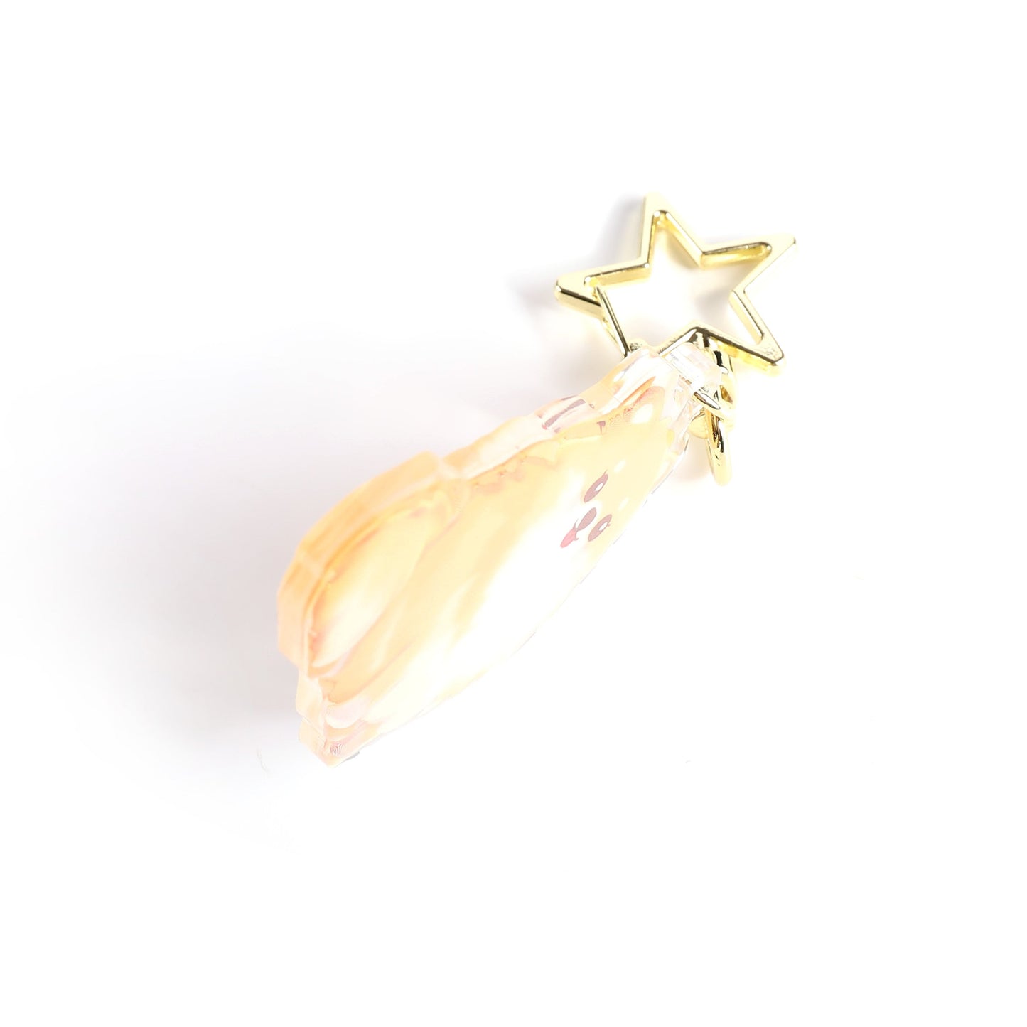 Pomeranian Dog Clear Acrylic Keychain