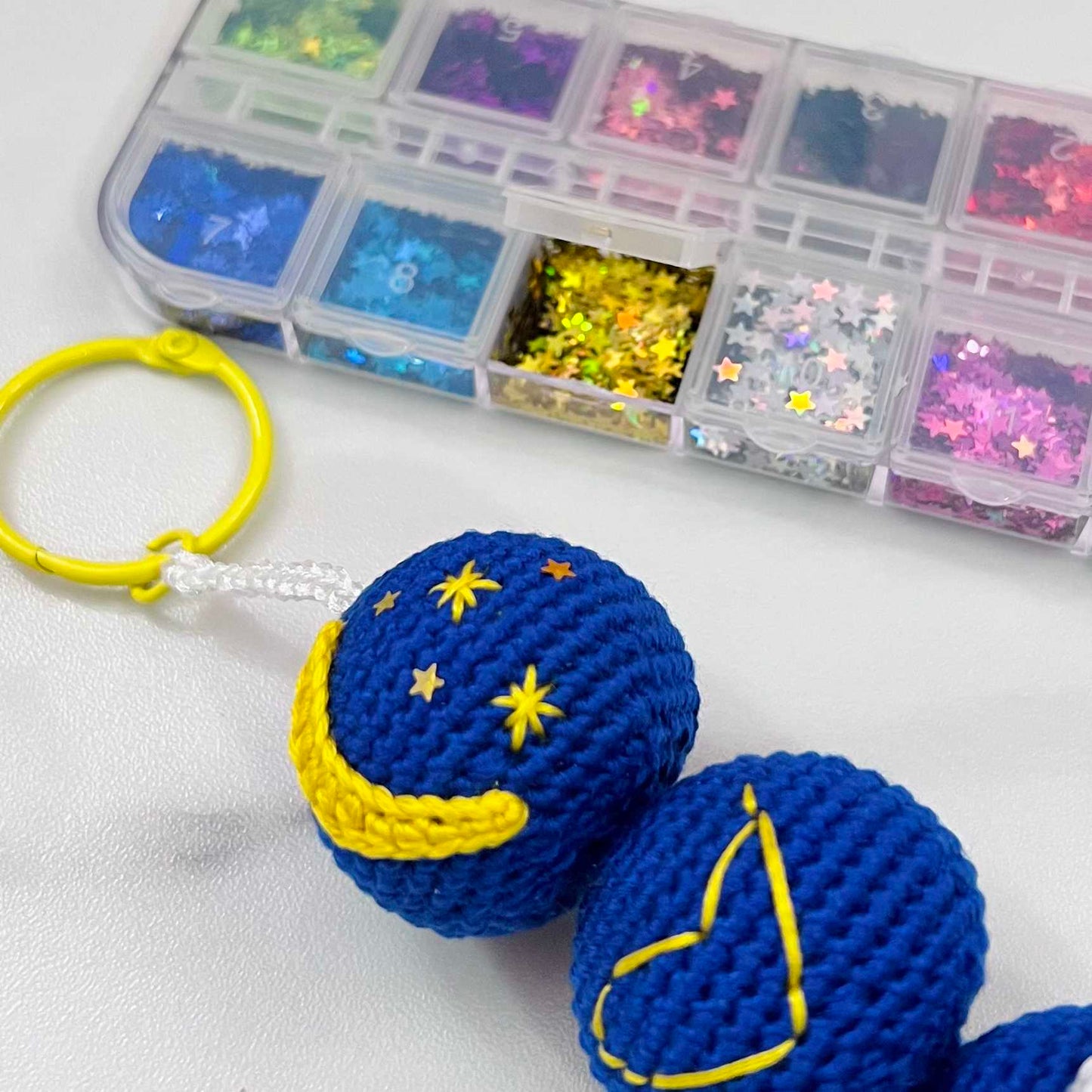 Celestial Dango Keychain