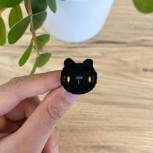 Load image into Gallery viewer, Black Cat Pin
