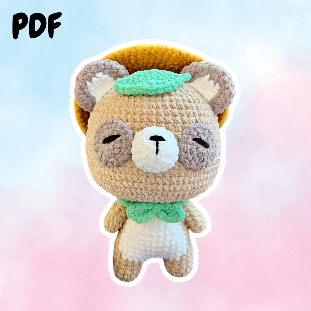 Tanuki Raccoon Pattern