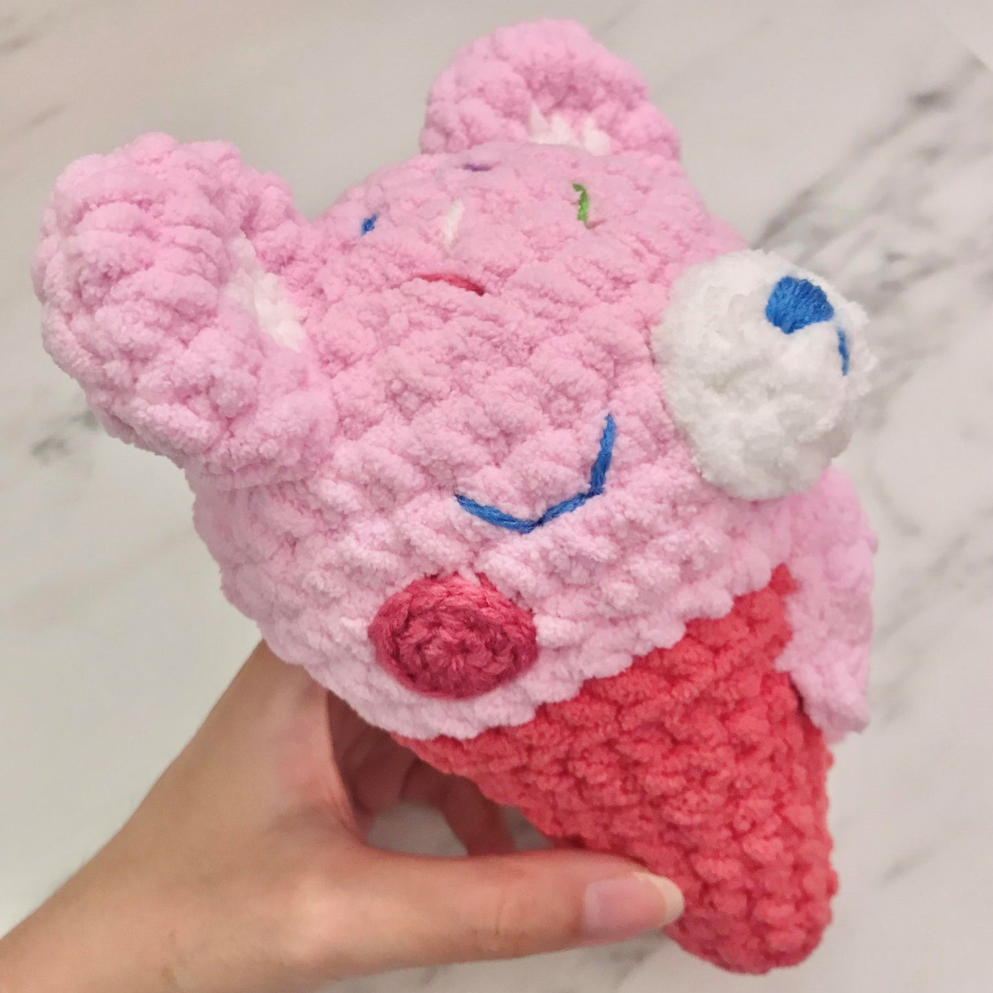 Ice Cream Bear Pattern