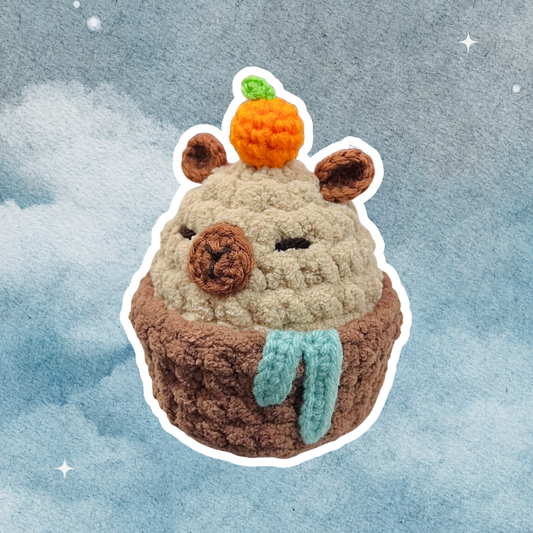 Bathing Capybara Pattern