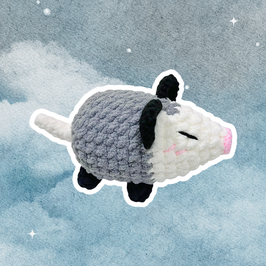 ⭐ Low-Sew Opossum Pattern