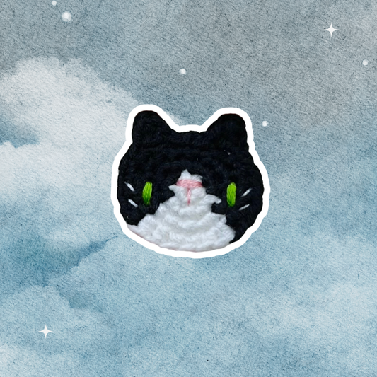 Tuxedo Cat Pin Pattern