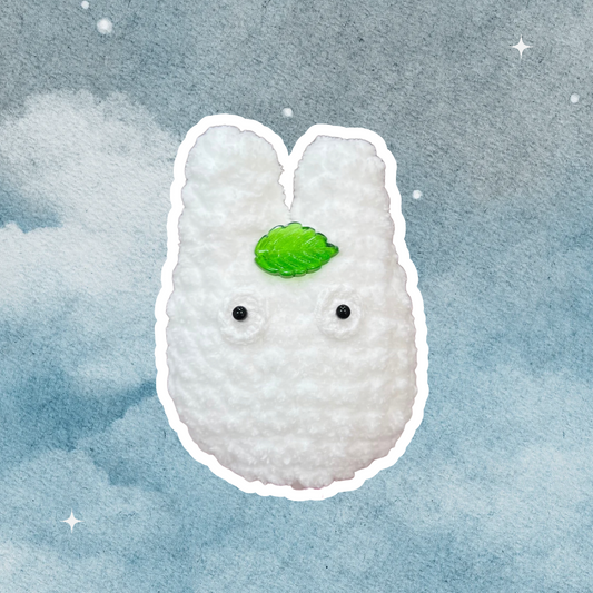 ⏰ White Totoro Pattern (Available Until 10/31)