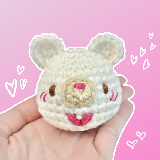 Valentine's Bear Pattern + YouTube Tutorial