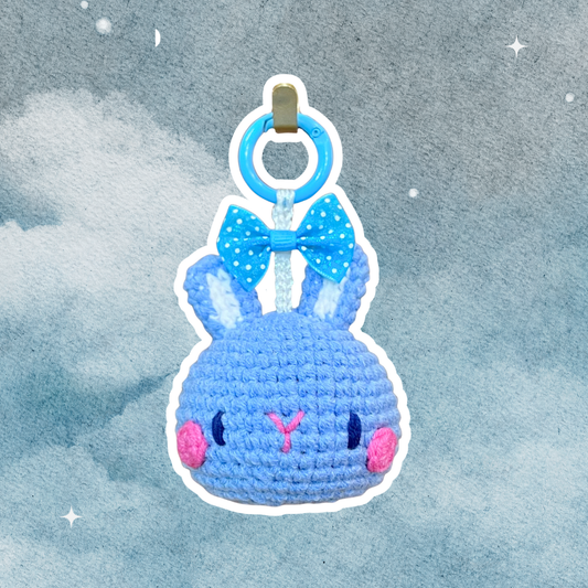 Bleu the Bunny Keychain Pattern