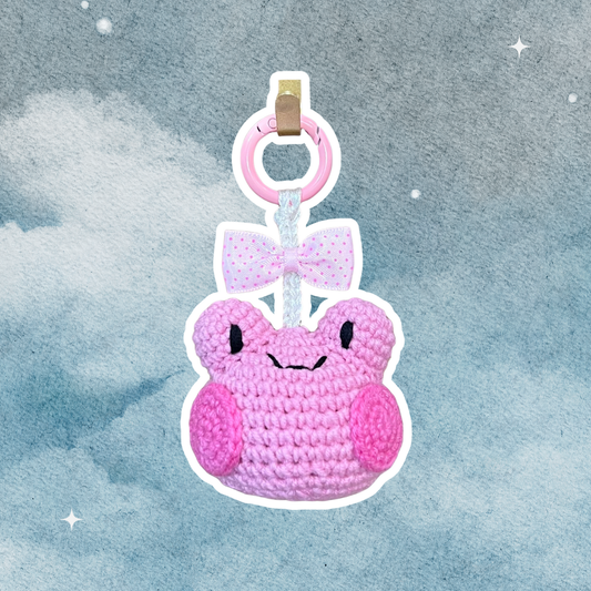 Daisy the Frog Keychain Pattern