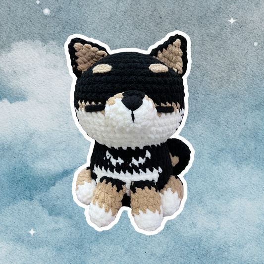 ⭐ Black Shiba Inu Pattern