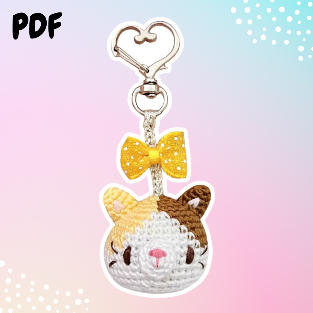 Calico Cat Keychain Pattern