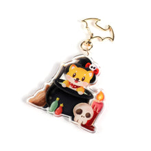 Load image into Gallery viewer, Shiba Inu Dog Wizard Clear Acrylic Keychain
