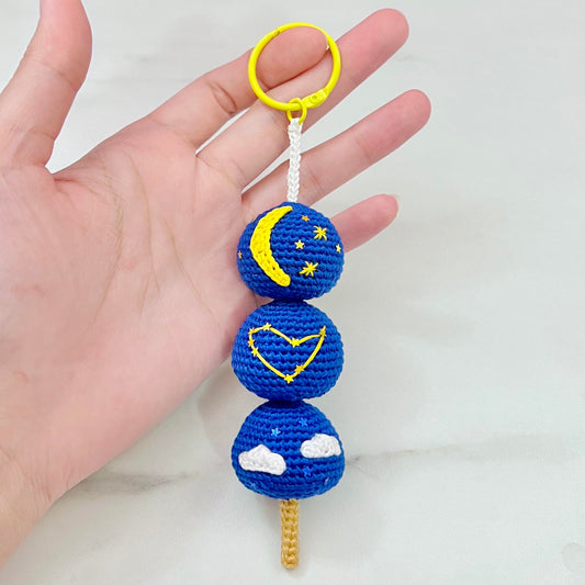 Celestial Dango Keychain