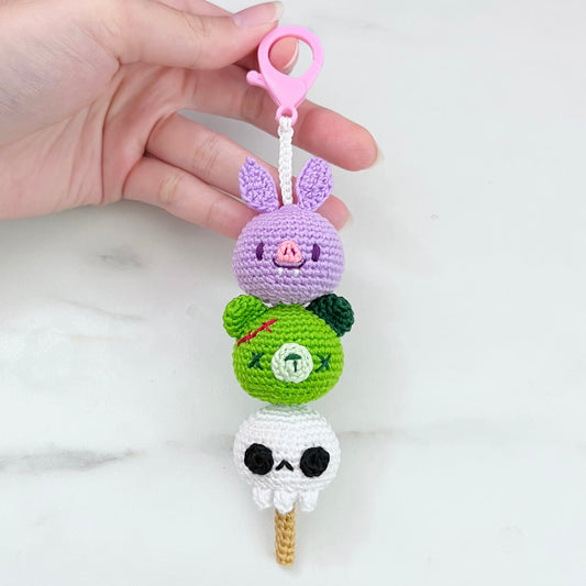 Halloween Dango Keychain