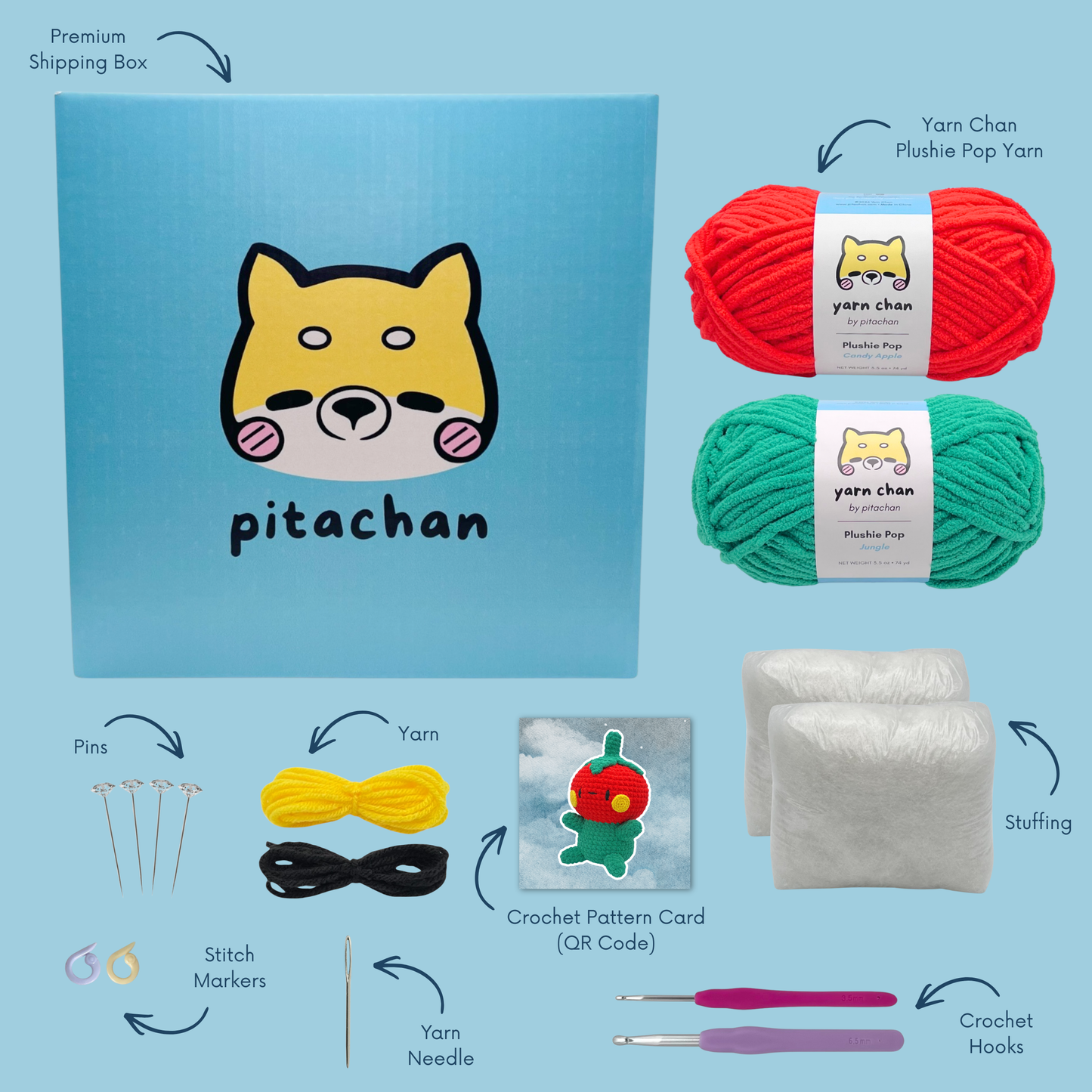 Tomato Premium Crochet Kit