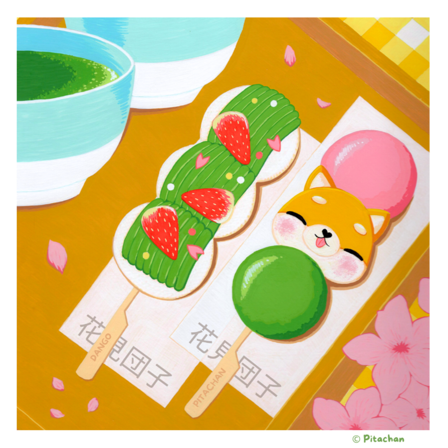 Hiro the Shiba Dango Print