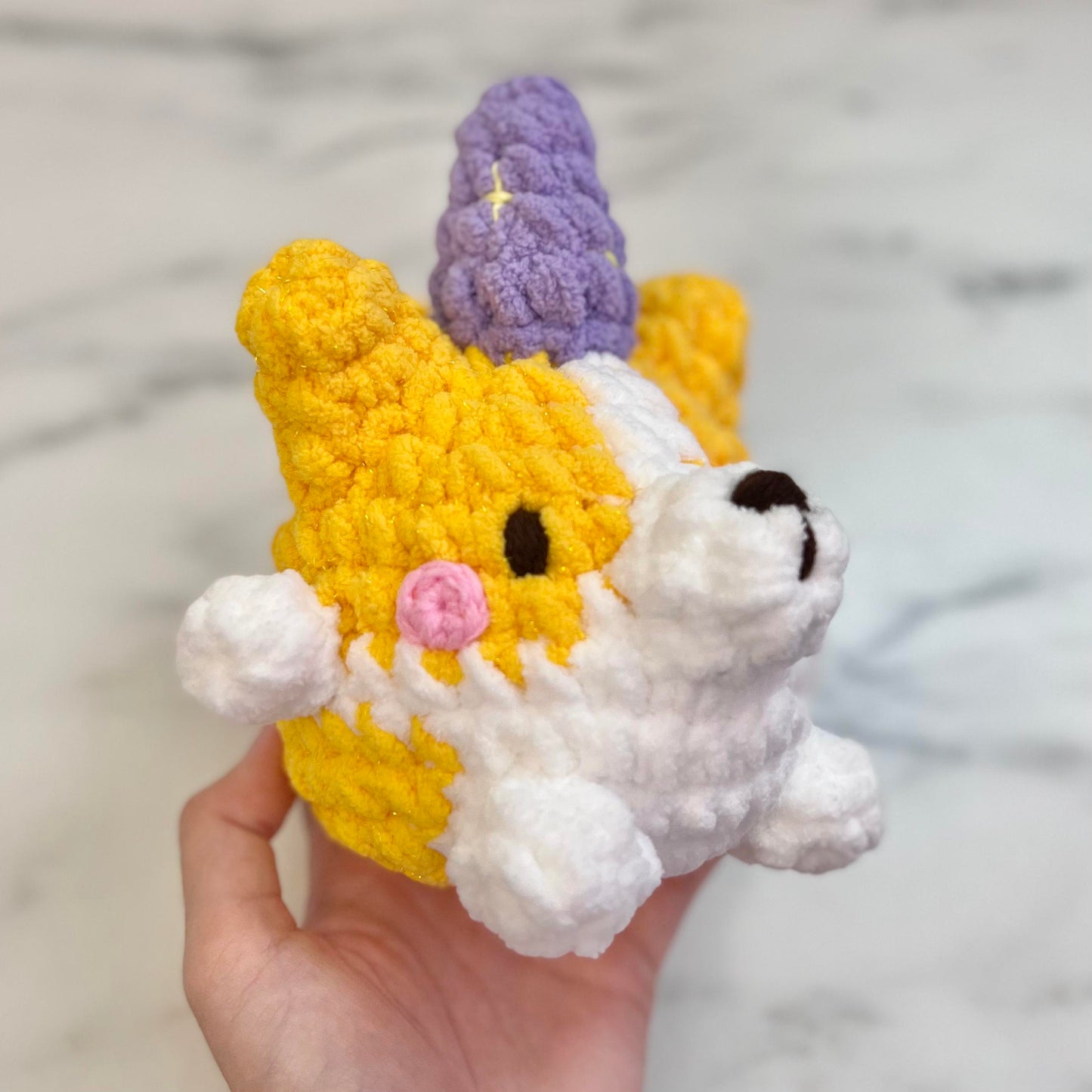 Wizard Corgi Pattern