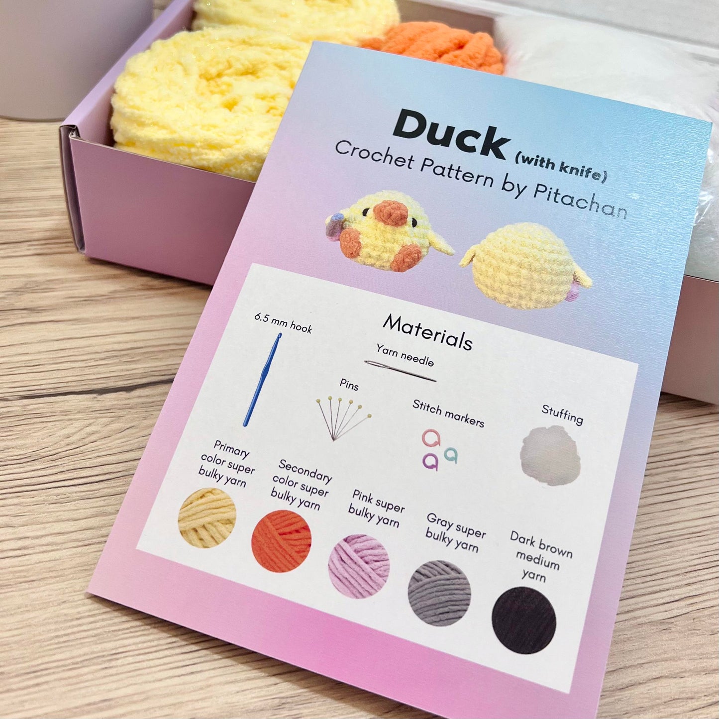 Duck with Knife DIY Kit