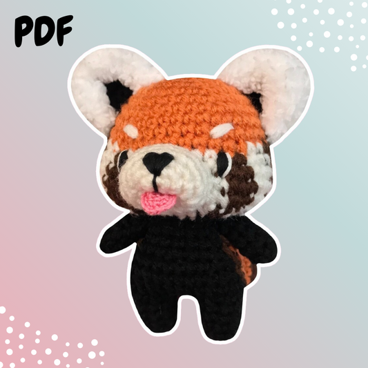 Autumn the Red Panda Pattern