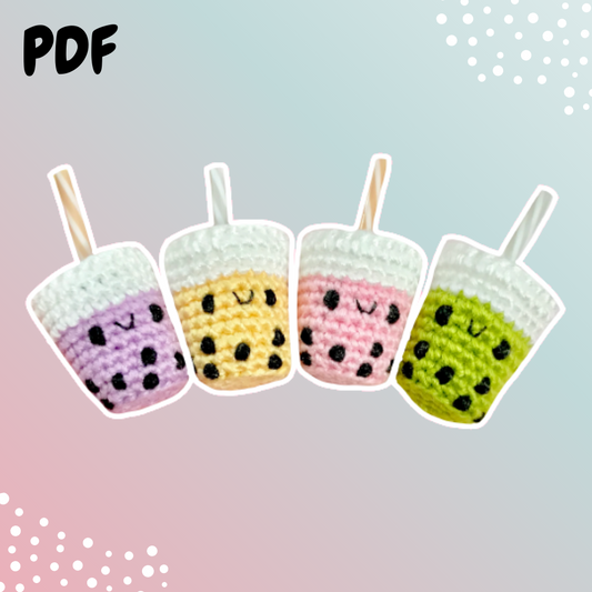 Boba Drink Pattern